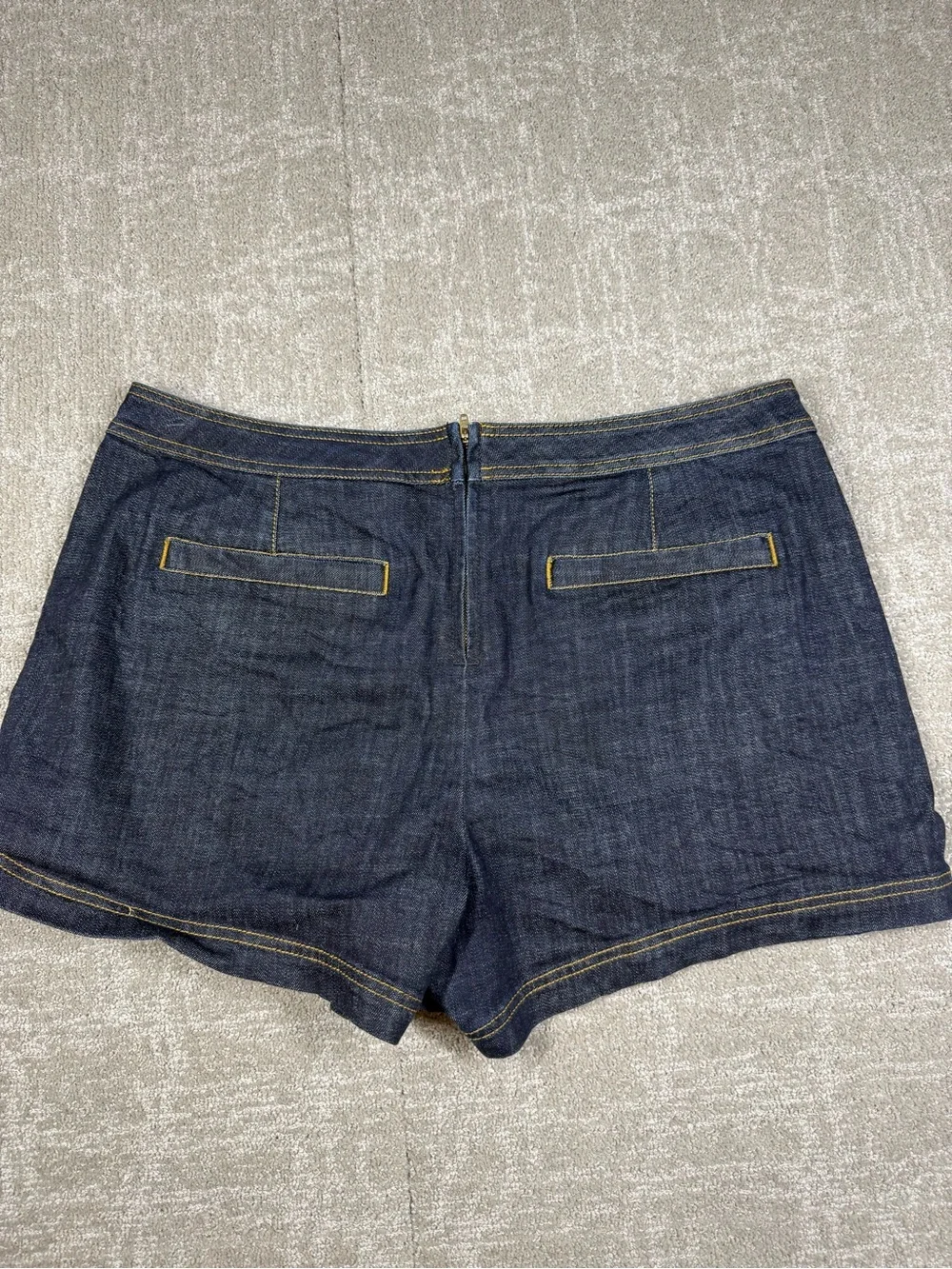 Cabi Monoco Blue Denim Skort Women Size 14